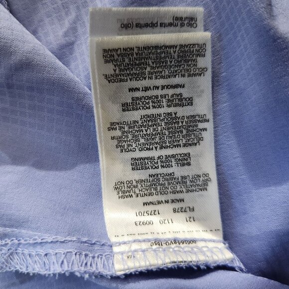 Columbia PFG Womens Omni-Shade Long Sleeve Fishing Shirt XL Light Blue - Picture 14 of 16